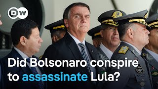 Brazilian police report ExPresident Bolsonaro plotted coup to overturn his 2022 election defeat [upl. by Rednav865]