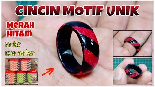 Motif simple tapi unik cincin ini dibuat dari kain jeans [upl. by Ahsenat]