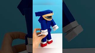 Making Shin Sonic tapes with This Easy DIY Plush Tutorial sonic [upl. by Refinnaej]