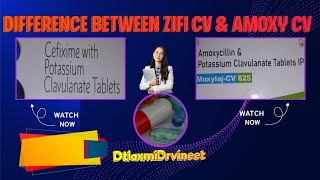 Difference between Zifi cv amp Amoxycillin cv tablet cefeximeamoxycillinzificvamoxycvshortsviral [upl. by Atsirak]