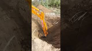 Rotating wood grabber Fourwheeled excavator Craneexcavator One machine with multiple uses Save [upl. by Nagel985]