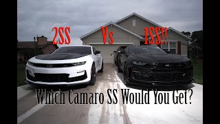 Whats The Right Camaro SS 1LE For You 1SS Vs 2SS [upl. by Lorenza]