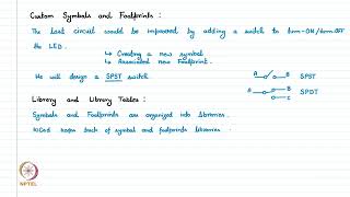 LECTURE 32  KiCad Custom Symbol and Footprints Creation [upl. by Ruthie]