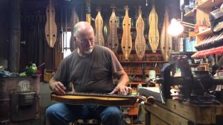 Mark Eubanks unique dulcimers are in demand [upl. by Katerine]