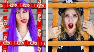 Bad Doctor VS Good Cop Crazy Parenting Hacks in Jail By Crafty Hype [upl. by Sardse532]