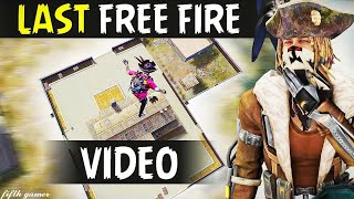 MY LAST FREE FIRE SOLO VS SQUAD VIDEO BEFORETotalGaming093 [upl. by Majka289]