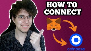 How To Connect Metamask to Coinbase [upl. by Anaiad]