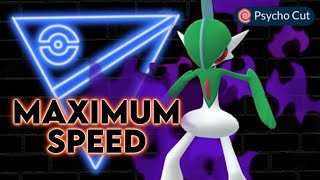 NIGHTMARE SPEED NEW PSYCHO CUT SHADOW GALLADE OUTPACES EVERYTHING IN THE GREAT LEAGUE  PoGo PvP [upl. by Delcina252]