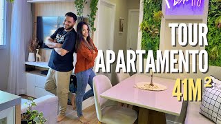 TOUR PELO APARTAMENTO PEQUENO 41m²  Construtora Econ [upl. by Jain]