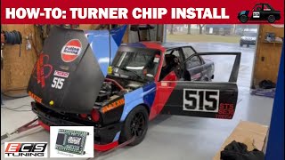 BMW E30 Turner chip install [upl. by Ymrots671]