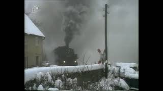 Dampflok Annaberg  Crottendorf Deutsche Reichsbahn DDR Erzgebirge [upl. by Anallise68]