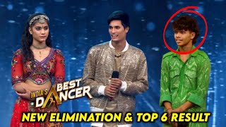 New Week Elimination amp Top 6 Result of India Best Dancer Season 4 Today Episode  IBD Season 4 [upl. by Hammerskjold296]