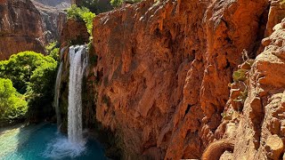 Havasupai  Beautiful and Magical Place July 2024 4K subtitles [upl. by Nairdad]