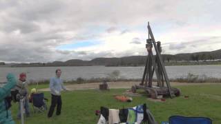 Punkin Chunkin Trebuchet  Homemade Science with Bruce Yeany [upl. by Phippen]