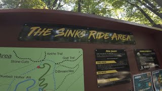 The Sinks Downhill Trails Monte Sano State Park [upl. by Bywaters]