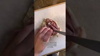 How to debone chicken thighs chicken cooking [upl. by Willy]