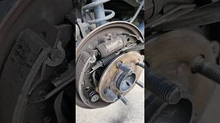 How to fix annoying squealing rear drum brakes Part 2 [upl. by Denyse584]