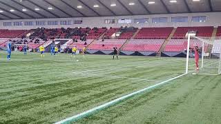 Penalty for Boness United Vs Cumbernauld Colts [upl. by Enilarak]