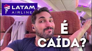 VALE PAGAR A PREMIUM BUSINESS da LATAM de SANTIAGO A GRU COMO É O AVIÃO 787 DO CHILE AO BRASIL [upl. by Neelehtak828]