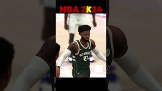 NBA 2k23 🏀🔥😈 nba nbahighlights gameplay shorts short shortvideo shortsfeed viralshorts [upl. by Adias]