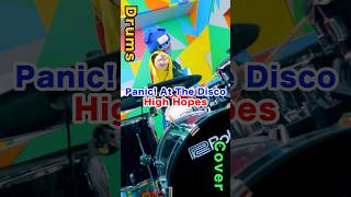 Panic At The Disco  High Hopes drumcover drums ドラム [upl. by Annoid]