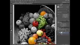 TUTO PHOTOSHOP CALQUE DE REGLAGE NOIR ET BLANC [upl. by Eniffit]