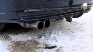 BMW E46 320i Remus Auspuff  Exhaust Sound [upl. by Kampmeier]