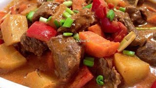 KALDERETANG BABOY PANGHANDAAN RECIPEKALDERETANG DI TINIPID SA SANGKAP [upl. by Hoffarth767]