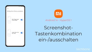 ScreenshotTastenkombination einschalten oder ausschalten  Xiaomi Android 14  HyperOS 1 [upl. by Hermione]