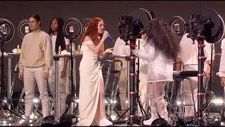 Jess Glynne  Thursday Live from the BRITs 2019 ft HER [upl. by Aibsel]