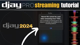 Djay Pro Streaming Tutorial 2024 [upl. by Namqul775]