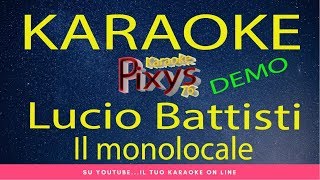 Lucio Battisti  Il monolocale Karaoke DEMO [upl. by Chirlin]