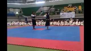 judge demonstration female tournament shorinji kempo [upl. by Eiramac715]