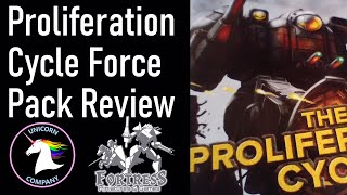 Proliferation Cycle Force Pack Review and Gray Death Legion Forcepack Giveaway Winner [upl. by Nimrahc81]