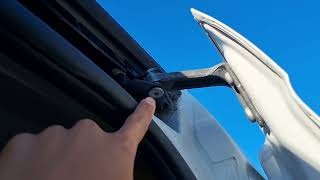 How to Adjust Slide  Side Door  Mercedes Sprinter [upl. by Nosloc]