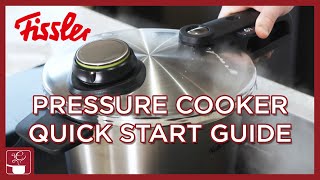 Fissler Pressure Cooker Quick Start Guide  Learn Pressure Cooker Basics w Vitavit Pressure Cooker [upl. by Roswald]