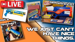 🔴LIVE  First Look at NERF NSERIES amp NERF Fortnite Halftone Hero [upl. by Airdnahc731]