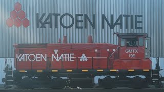 Railfanning the Katoen Natie facility [upl. by Rotciv]