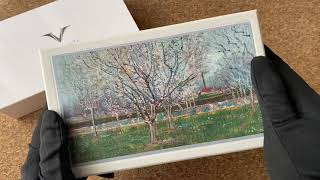 Unboxing VISCONTI Van Gogh Fountain Pen  Orchard In Blossom [upl. by Det249]