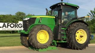 EZ Ballast LAFORGE for John Deere 7R – dropping ballast [upl. by Harriett]