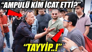 quotAmpulu Tayyip İcat Ettiquot deyince ilginç anlar yaşandı  Sokak Röportajları [upl. by Wier725]