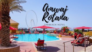 AMWAJ ROTANA5 star hotel in JBR Jumeirah Beach [upl. by Toland]