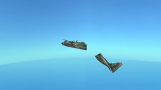 Lockheed MC130J breaks up mid flight  Fictional TFS movie [upl. by Ayeka]