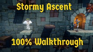 Stormy Ascent 100 Walkthrough  The Crown Jewel Trophy Guide [upl. by Ayeki477]