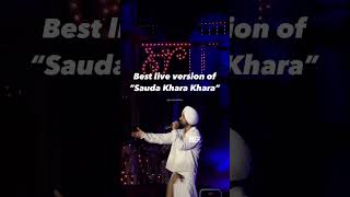 Best live version of quotSauda Khara Kharaquot at Ambani wedding diljitdosanjh [upl. by Mairim640]