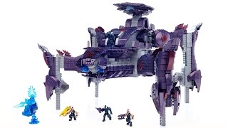 Halo Mega Bloks  Covenant Scarab [upl. by Dlanigger]