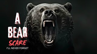 A Bear scare Ill never forget like ever [upl. by Fanestil]