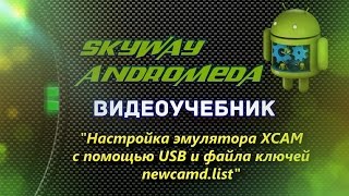 Настройка эмулятора XCAM с помощью USB файла ключей newcamdlist [upl. by Nauqahs]