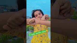 O ladki aankh mare 🥰 dance mscreation ytshorts song hindi VaishnavikumariLife [upl. by Amlev201]