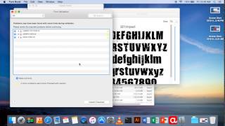 Install TTF Font on Mac [upl. by Rexanna]